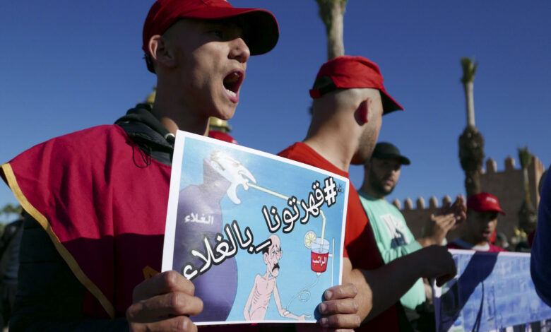 Patience of Moroccans runs out, many resort to protests