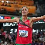 Moroccan long distance runner takes gold 