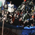 Migrants arrive at the Canary Islands in record numbers