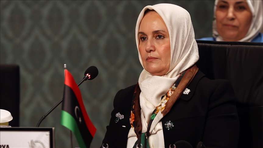 Libya PM's wife slams Palestinian exclusion from rights charter
