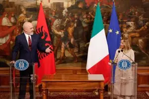 Migrants in Tunisia react to Albania Italy deal