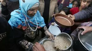 French cartoon sparks outrage for mocking Gazans hunger