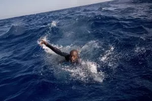 Libyan coast guard accused of preventing migrant boat rescue