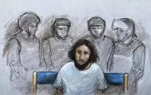 Moroccan national stands trial in UK after stabbing spree
