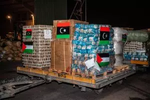 Libya ships aid to Gaza