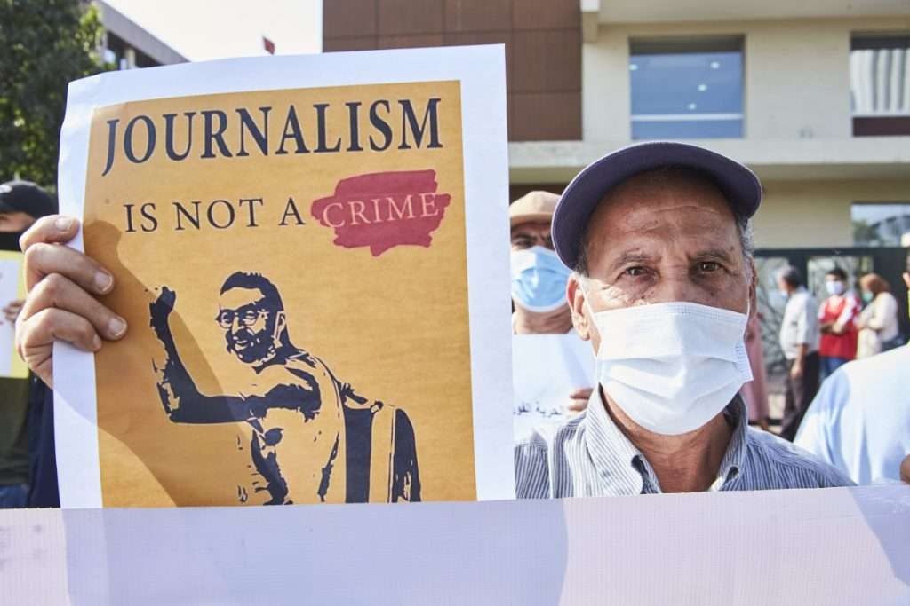Journalism, repression, Morocco