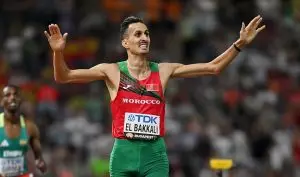 Morocco steeplechase runner keeps gold, despite injuries