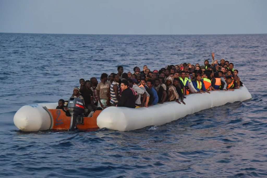 Seven rescued, 20 missing after migration from Libya