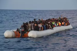 Seven rescued, 20 missing after migration from Libya