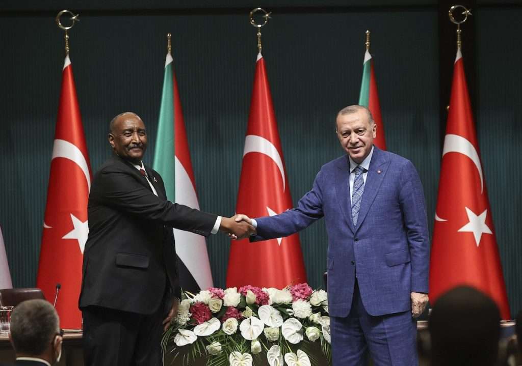 Sudan: leader of armed forces welcomes Turkey’s mediation plans