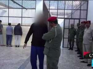 Footage reveals human rights abuses in Libyan prison