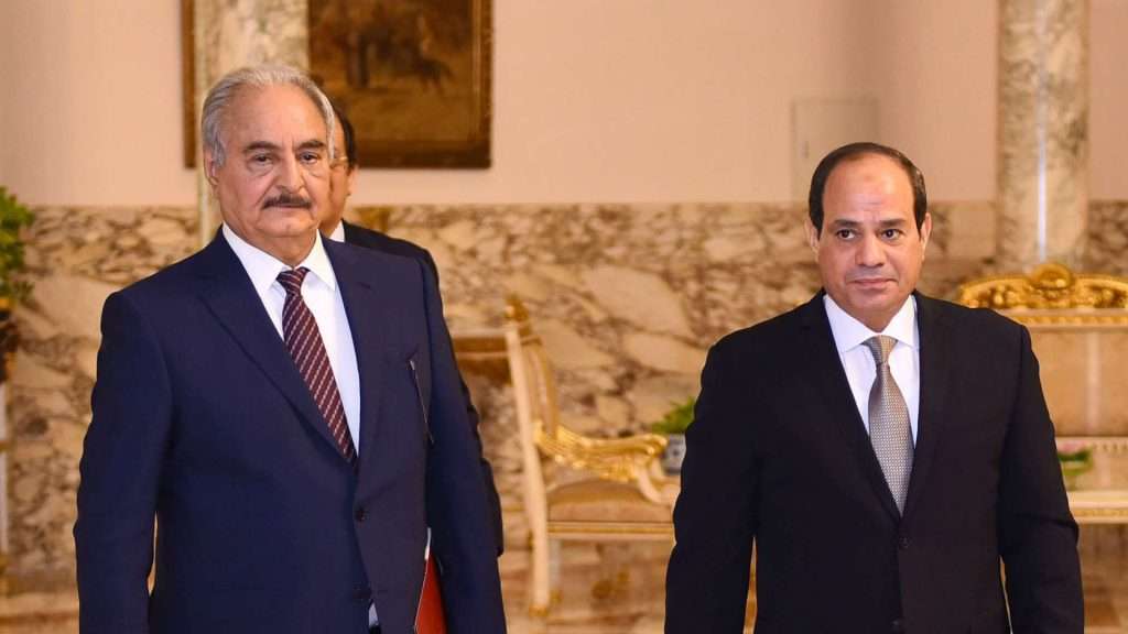 Egypt’s Sisi hosts Libyan militia leader in renewed stability effort