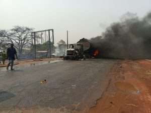 At least 60 killed in Nigeria by fuel tanker truck blast