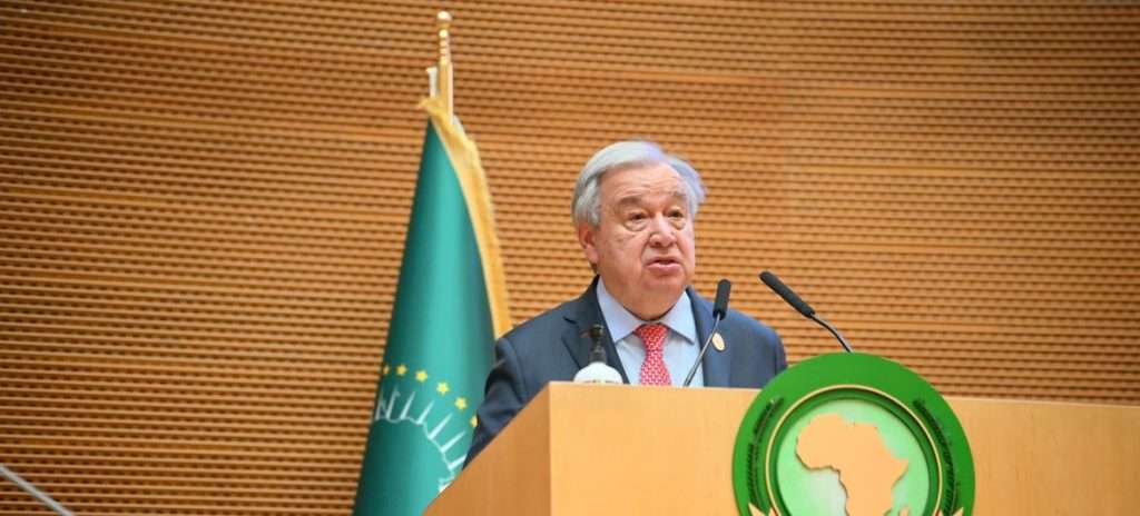 UN chief Guterres urges global support for Sudan