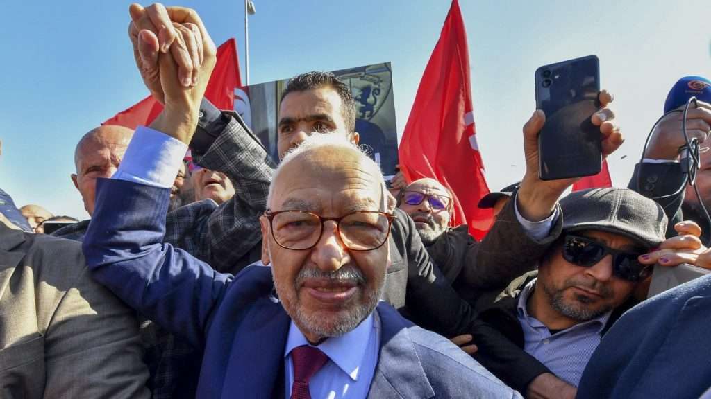 Tunisia’s opposition party slams “political” jailing of leader