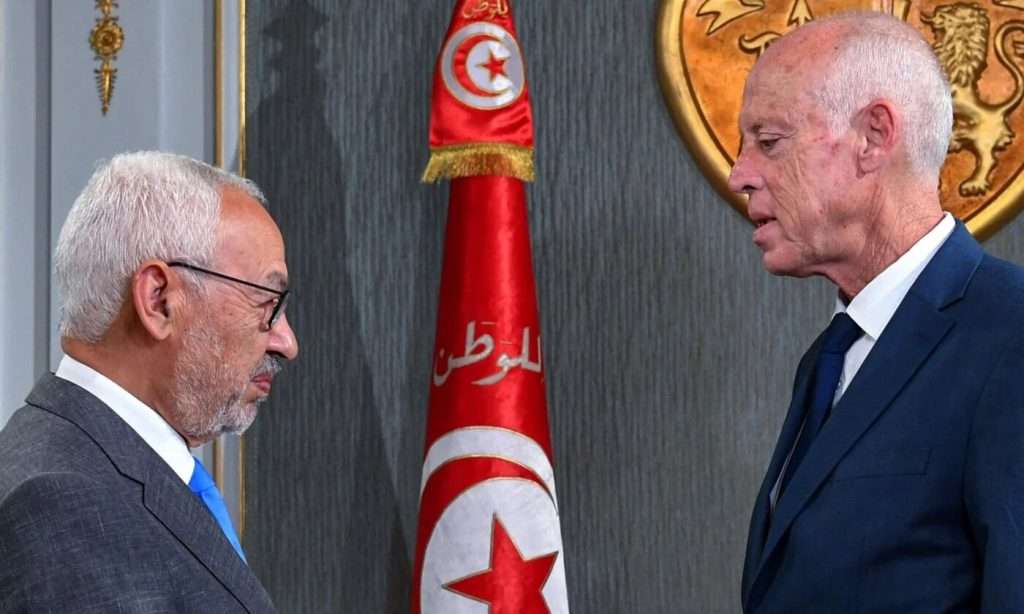 Tunisia’s opposition party denounces “political” jailing of leader