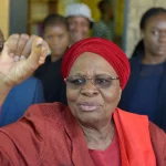 Namibia swears in first female president