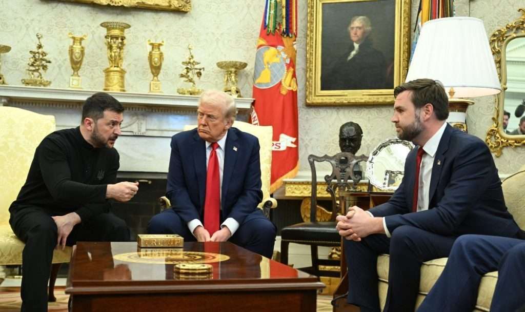 Trump and Vance clash with Zelensky in the Oval office