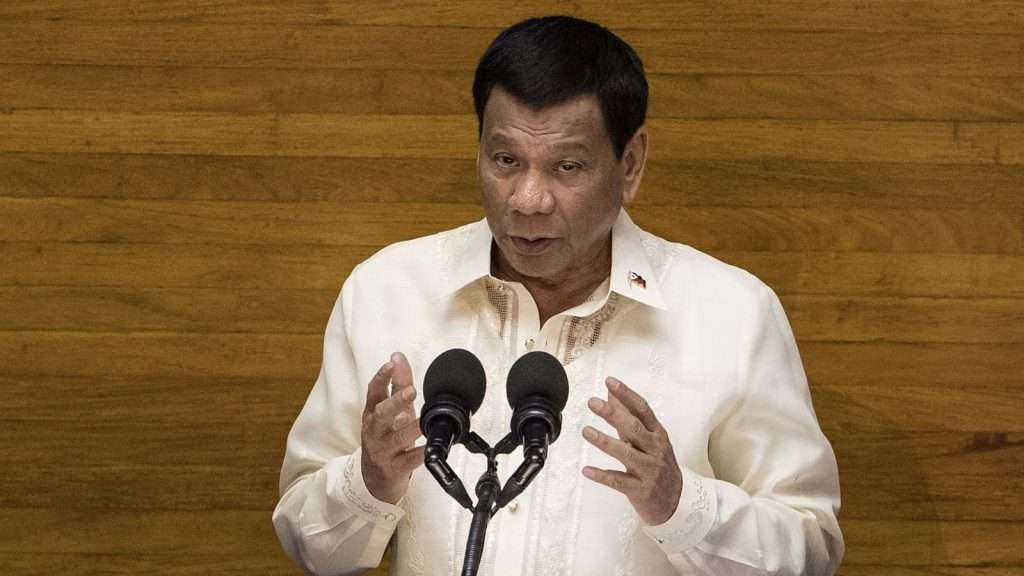 Former Philippines president arrested on international court warrant