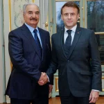 Libya’s Haftar meets French president Macron in Paris