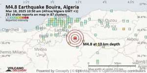 Algeria hit by 5.1 magnitude earthquake