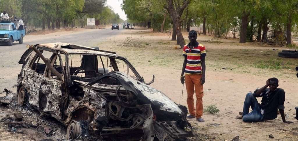 Roadside bomb reportedly kills 26 in Northeast Nigeria Roadside bomb reportedly kills 26 in Northeast Nigeria