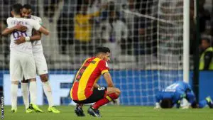 Tunisia eliminated from club world cup after a 3-0 defeat
