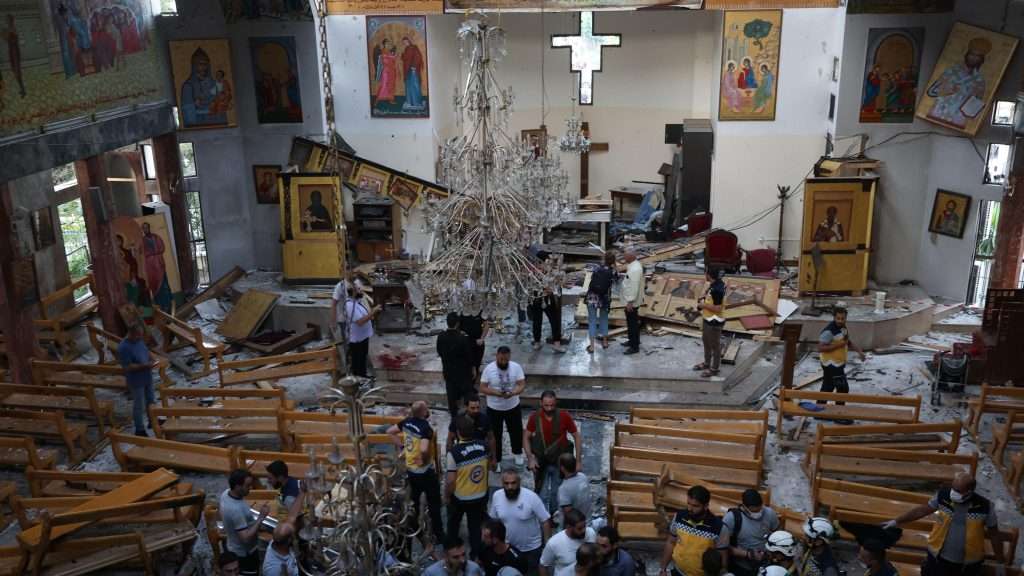 Syria’s church bombing shakes trust in new government Syria’s church bombing shakes trust in new government