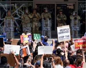 Trump deploys troops amid LA immigration protests