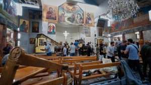 At least 25 killed, 63 injured in Syrian church suicide bombing