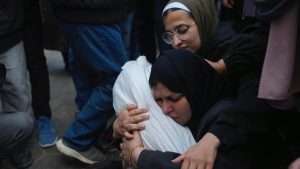 Israeli attacks in Gaza kill over 42 aid-seeking Palestinians