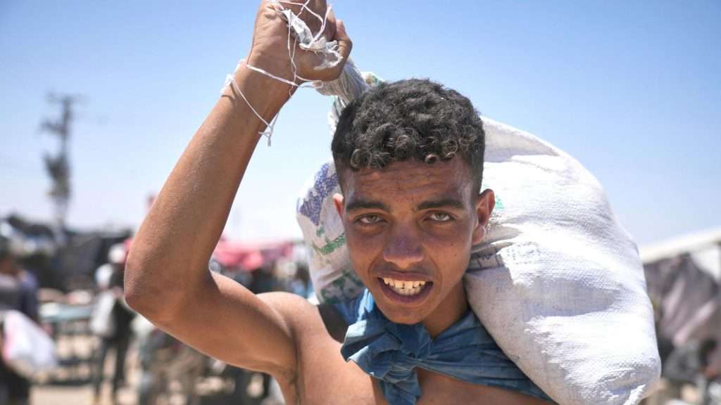 Aid group boss defends work despite Palestinian aid hub deaths Aid group boss defends work despite Palestinian aid hub deaths