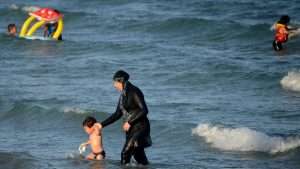 Syrian women required to wear burkinis at public beaches