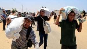 Israel is not the only source of attacks near Gaza aid centres