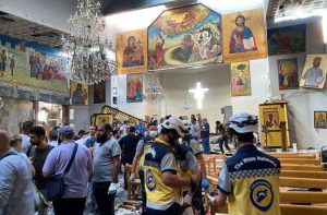 At least 22 killed due to suicide bombing in Syrian church
