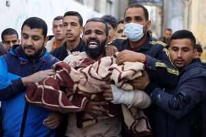 Gaza death toll approaches 56,000 as Israeli attacks continue