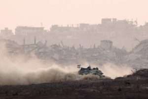 Explosive killed seven Israeli soldiers in Gaza, military says