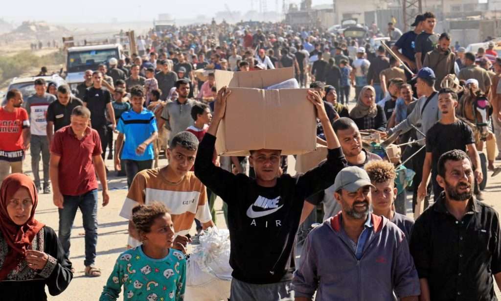 Death toll of Palestinians seeking aid is at least 549
