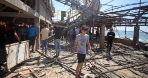 Israeli attack on Gaza beach kills at least 33