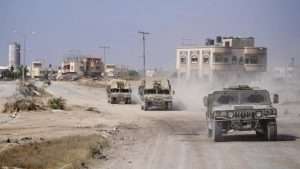 Seven Israeli soldiers killed by an explosive in south Gaza
