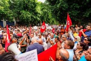 Amnesty International condemns suppression of protest in Tunisia
