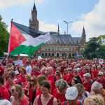 Protesters rally in Belgium and the Netherlands for Gaza