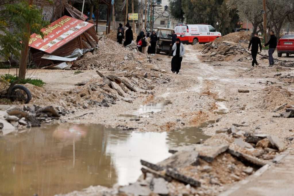 Israel destroys 95 homes in West Bank refugee camp Israel destroys 95 homes in West Bank refugee camp
