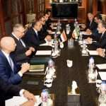 Iran’s FM in Cairo for US nuclear talks and Gaza crisis
