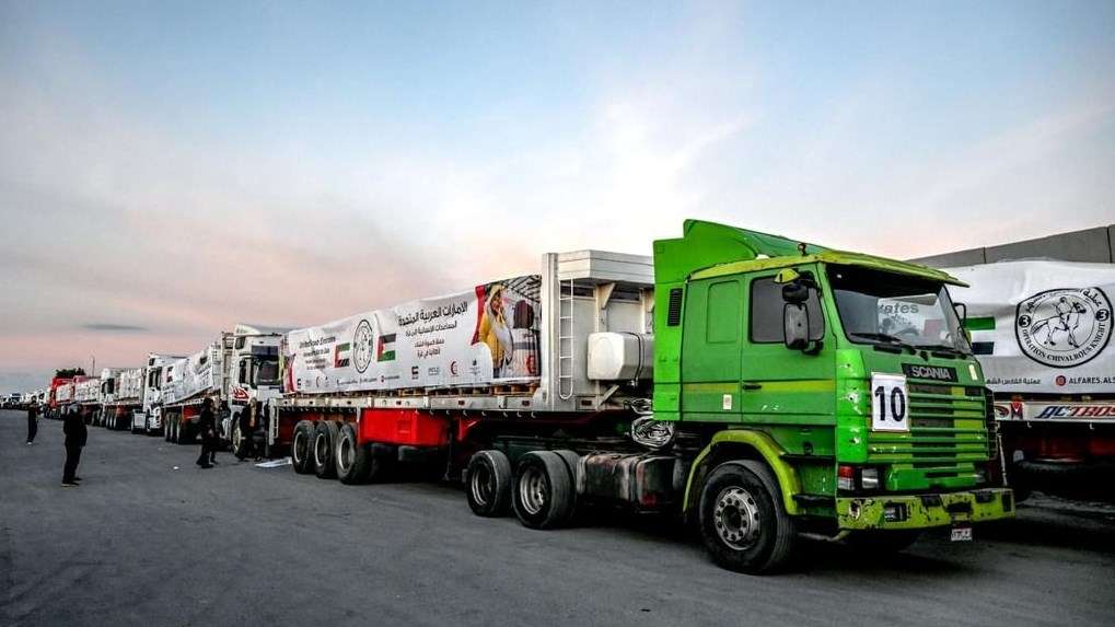 Gaza: more aid from UAE arrives after Israel eases blockade Gaza: more aid from UAE arrives after Israel eases blockade