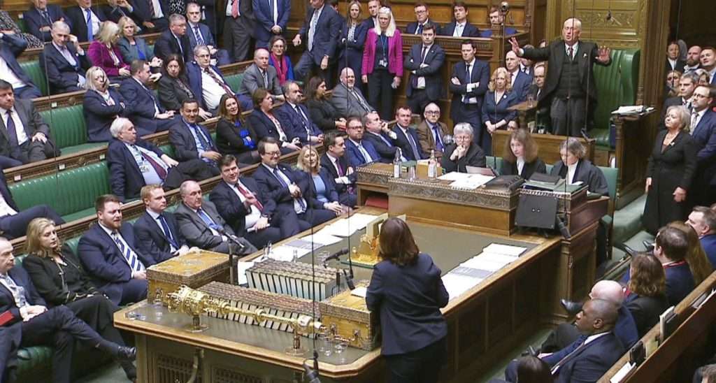 Nearly 60 British MPs urge the UK to ban arms sales to Israel Nearly 60 British MPs urge the UK to ban arms sales to Israel