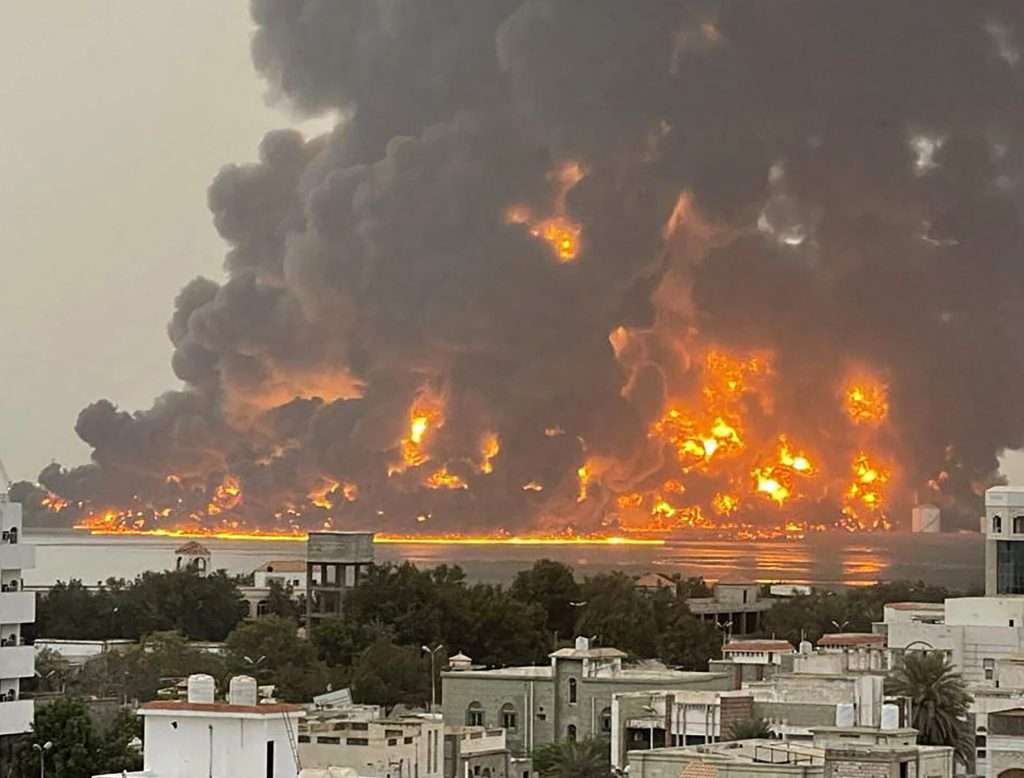 Israel launches strikes on Yemen ports and power plant