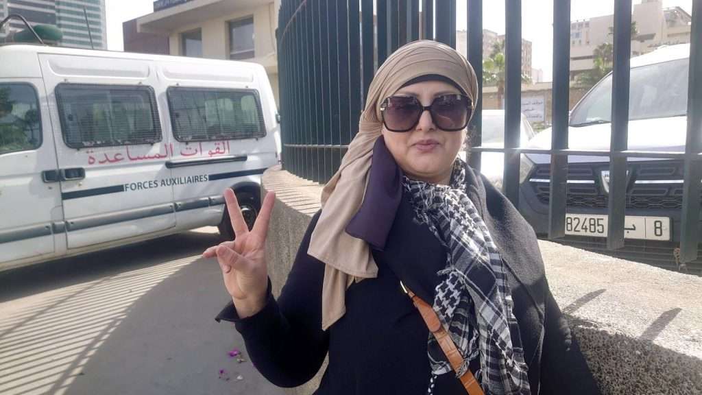 Moroccan activist Saida El-Alami back behind bars