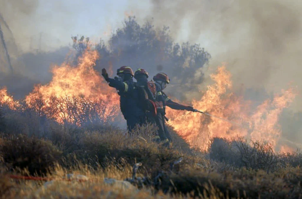 Syria: Wildfires force evacuations in countryside