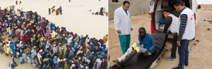 Libyan city’s refugee population now matches locals